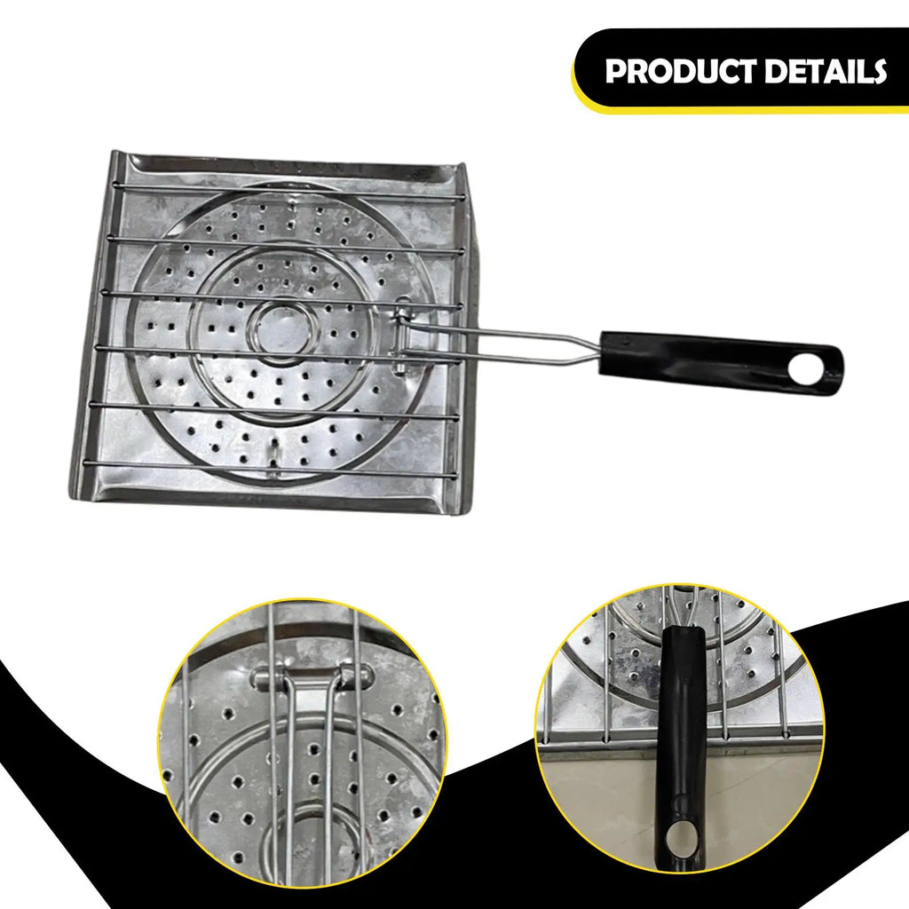 Camp Cookware Stovetop Toaster Grilling Bread Toast Rack Portable Kitchen Tray for Hiking Cooking