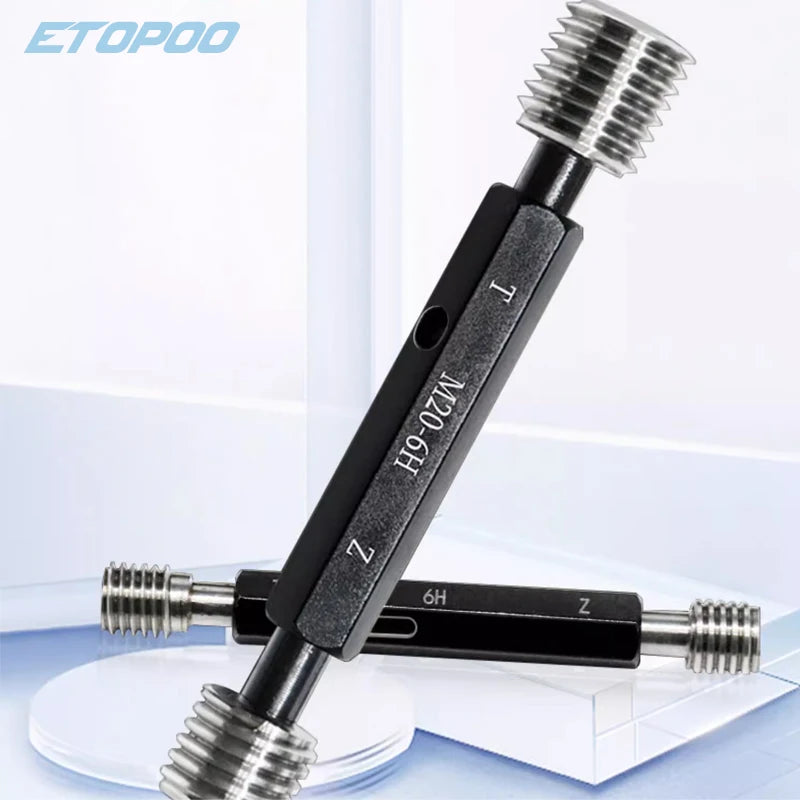 Screw Thread Plug Gauge M1 M1.2 M1.4 M1.6  M2 M2.3 M2.5 M2.6 M3 M3.5 M4 M5 M6 M7 M8