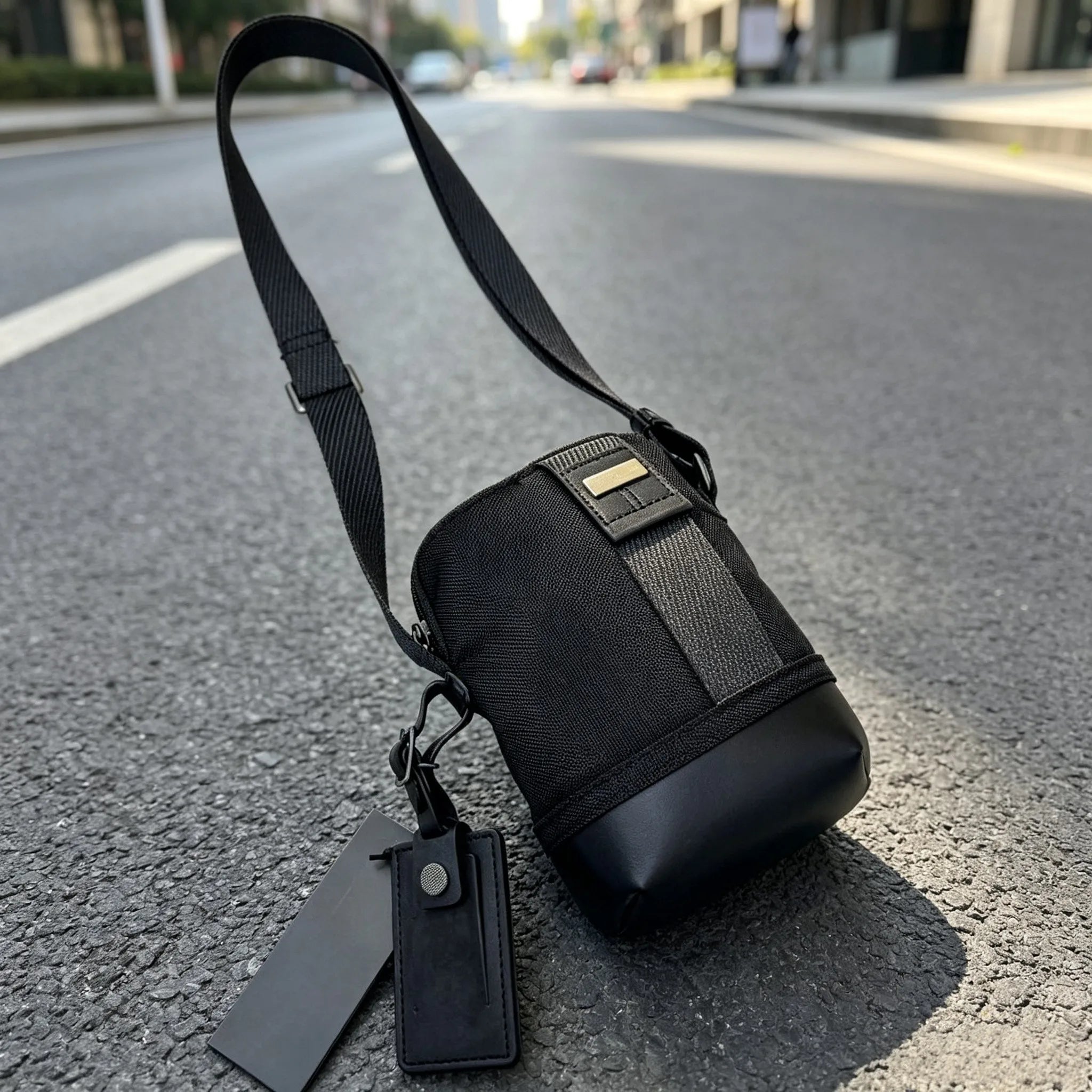 Casual Mini Ballistic Nylon Crossbody Bag New Stylish Single Shoulder Phone Storage Bag