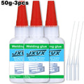50g Oily Glue Original Welding Super Strong Refrigerator Adhesive Quick-drying Liquid Sealer Universal Strong Waterproof Welding Sealant With precision dispenser 1-5pcs.