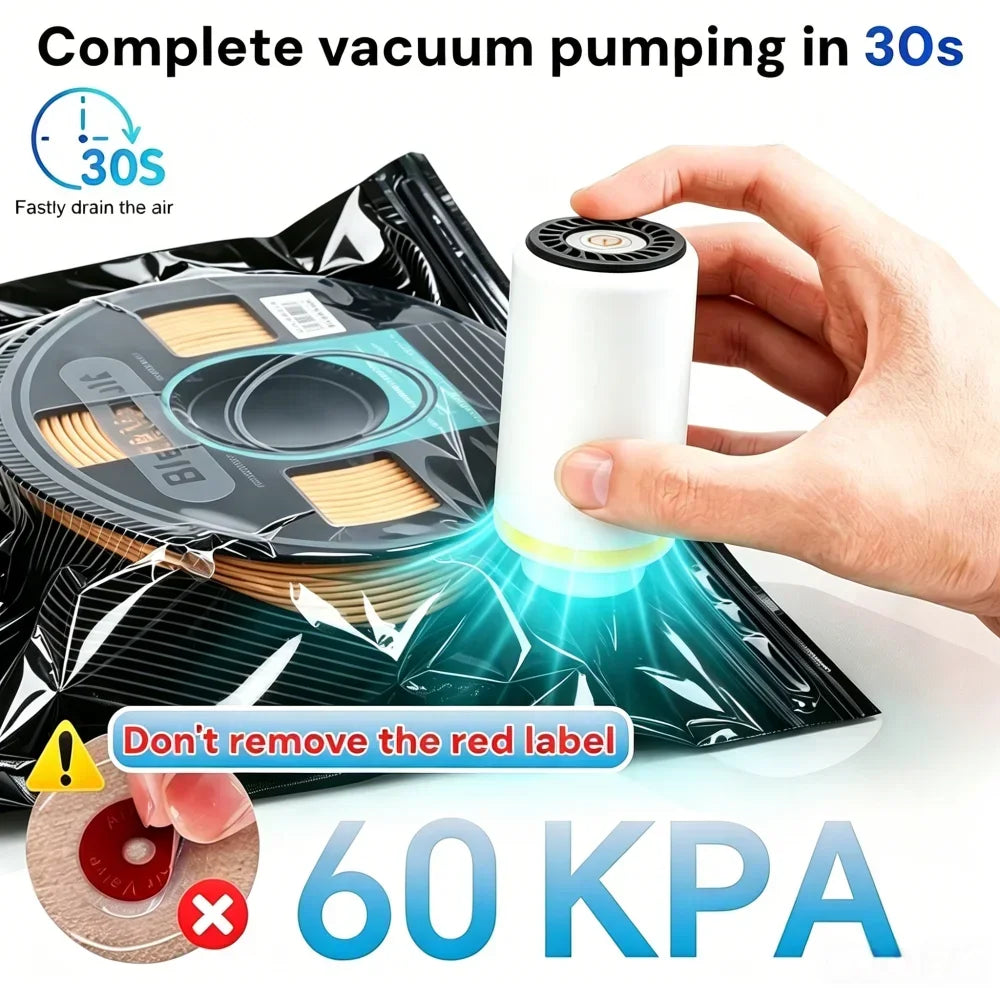 3D Printing Vacuum Storage Bags,Moisture-Proof/Lightproof Seal Packing PLA ABS PETG Vacuum Dry Sealing Bag Keep Filament Dry