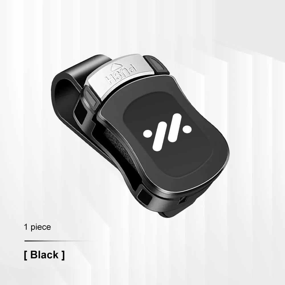 For IM Motors MG IM6 IM5 LS7 L7 LS6 L6 2026 2025 Car Visor Glasses Clip One-hand Pressing Eyeglasses Holder interior accessories