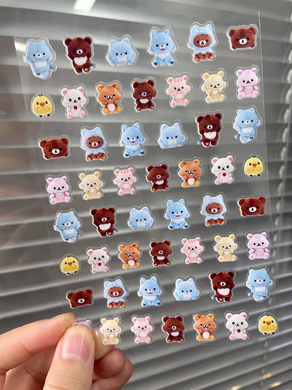 Mini Rilakkuma Hellokitty Food Pvc Luggage Tags Stickers Nail Art Diy Earphone Cover Bottle Notebook Car Waterproof Stickers