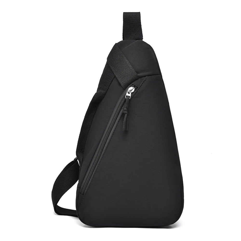 Men's Chest Bag Business Casual Multi-Functional Large-Capacity Crossbody Bag Women Japanese-Style Stylish Single-Shoulder Bag