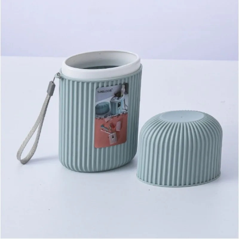 Travel Mouthwash Cup Portable Essential Business Trips Toothbrush Case Toothbrush and Toothpaste Storage Box for Outdoor Travel