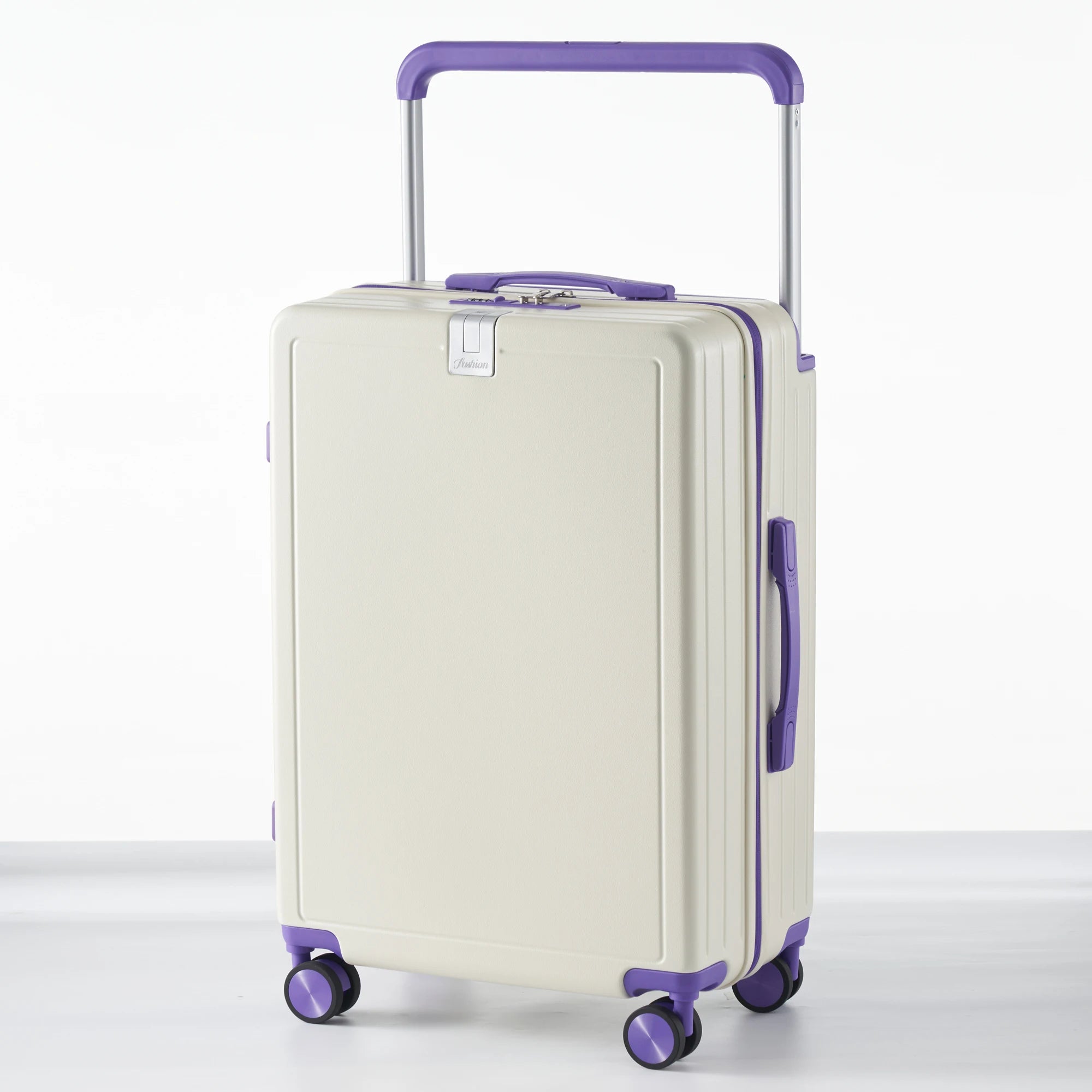 KLQDZMS 20"22"24"26"28 Inch Zipper Suitcase PC Boarding Box Multifunctional Trolley Case Large-capacity Password Luggage Bag
