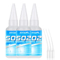 LOOLIFL 502 Super Glue Fast Drying Instant Adhesive High Strength Clear Glue for Plastic Metal Ceramic Glass Repair DIY Craft