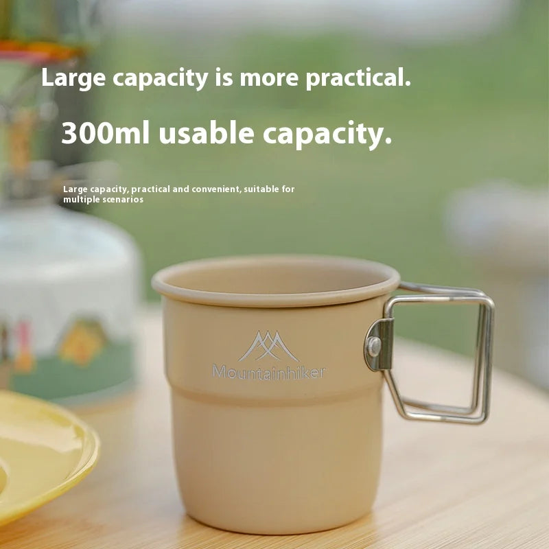 Mountainhiker Camping Cups Aluminum Cups Travel Cutlery Picnic Utensils Outdoor Gear Travel Cooking Sets Cookware Hiking