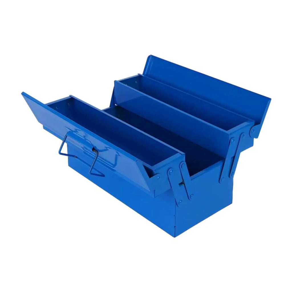 Metal Tool Box with Double Handle Container for Easy Classification Multipurpose Professional Suitcase Household Tool Organizer