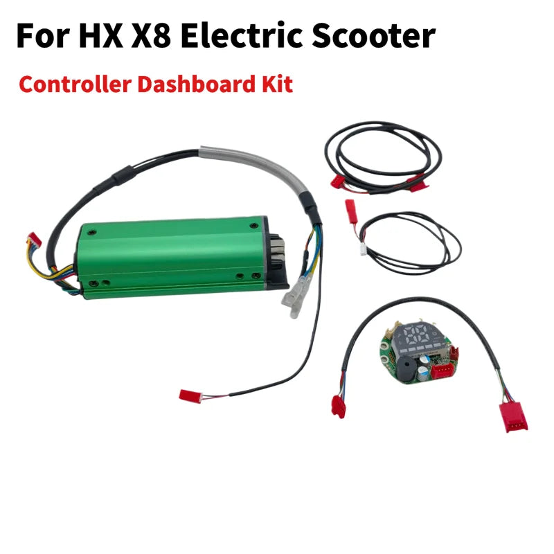48V 15A Motor Controller Dashboard Kit Data Line for HX X8 Electric Scooter Central Control Instrument Panel Display Screen Part