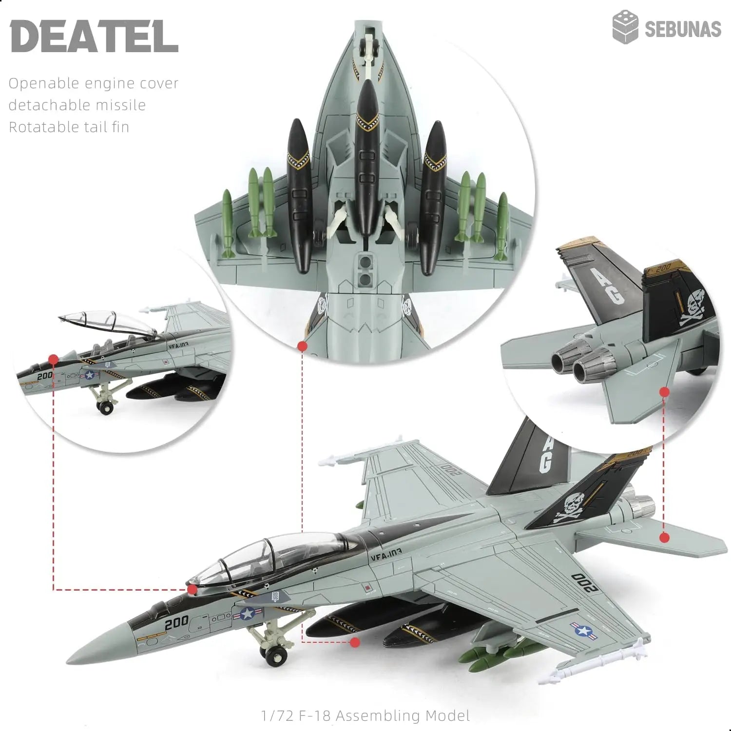 F-18 S-57 F-35 Fighter Jet Quick Assembly Model Kit Plastic Fun Toy Airplane Assembly Model with Stand Kids Gift Suitable
