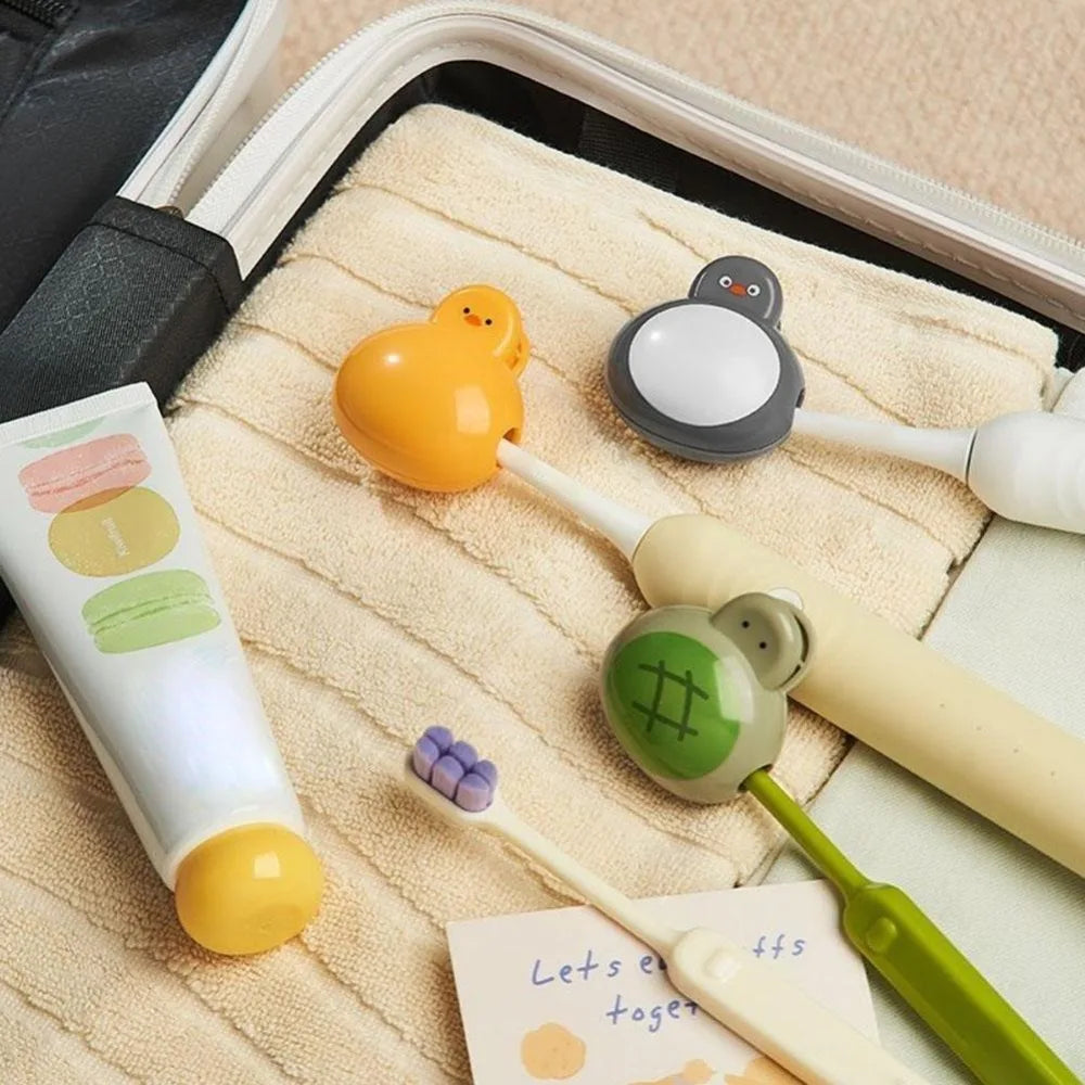 Toothbrush Head Protective Cover Portable Travel Toothbrush Dust Cap Cover for Bathroom Supplies