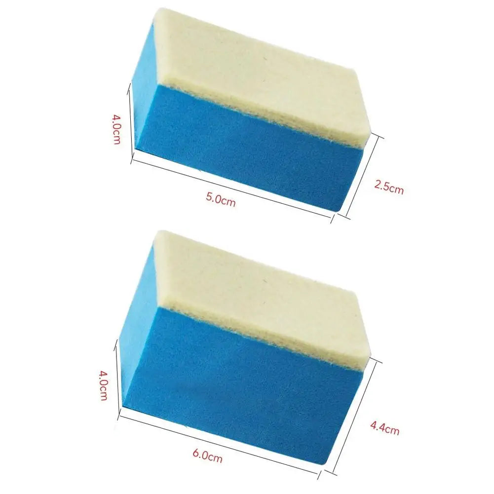 Car Glass Oil Film Remover Sponge Auto Window Polish Pad Degreasing Cleaning Wipe Wool Felt Waxing Sponge Brush Tool Accessories