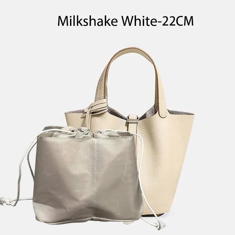 MENDY Women Bags Handbags Bucket Bag 18/22 Big Small Fashion Tote Bag Genuine Leather Luxury Quality Designers Lady Hand Bags
