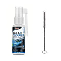 KJM Car AC Vent Cleaner Spray 30ML 2 Spray Modes Freshening Formula Dust Odor Remover Deep Clean For Vehicle Air Conditioner