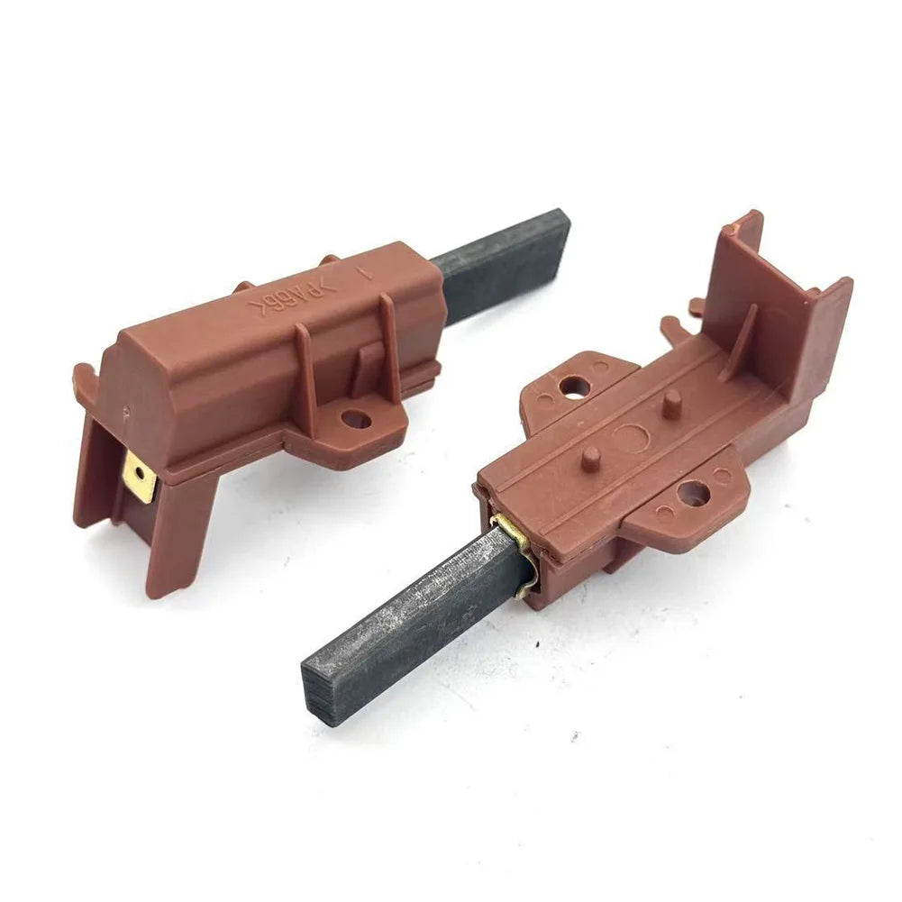 Motor Carbon Brush Replacement Pack with Holder for Hotpoint For Indesit For Zanussi Washing Machine Service Parts