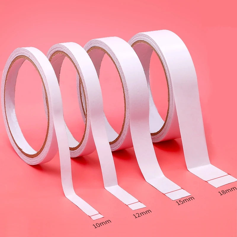 Double Sided Tape Super Strong Double Faced Powerful Hand Tearing Adhesive Tape For Mounting Fixing Pad Sticky Paper 10M 1Roll