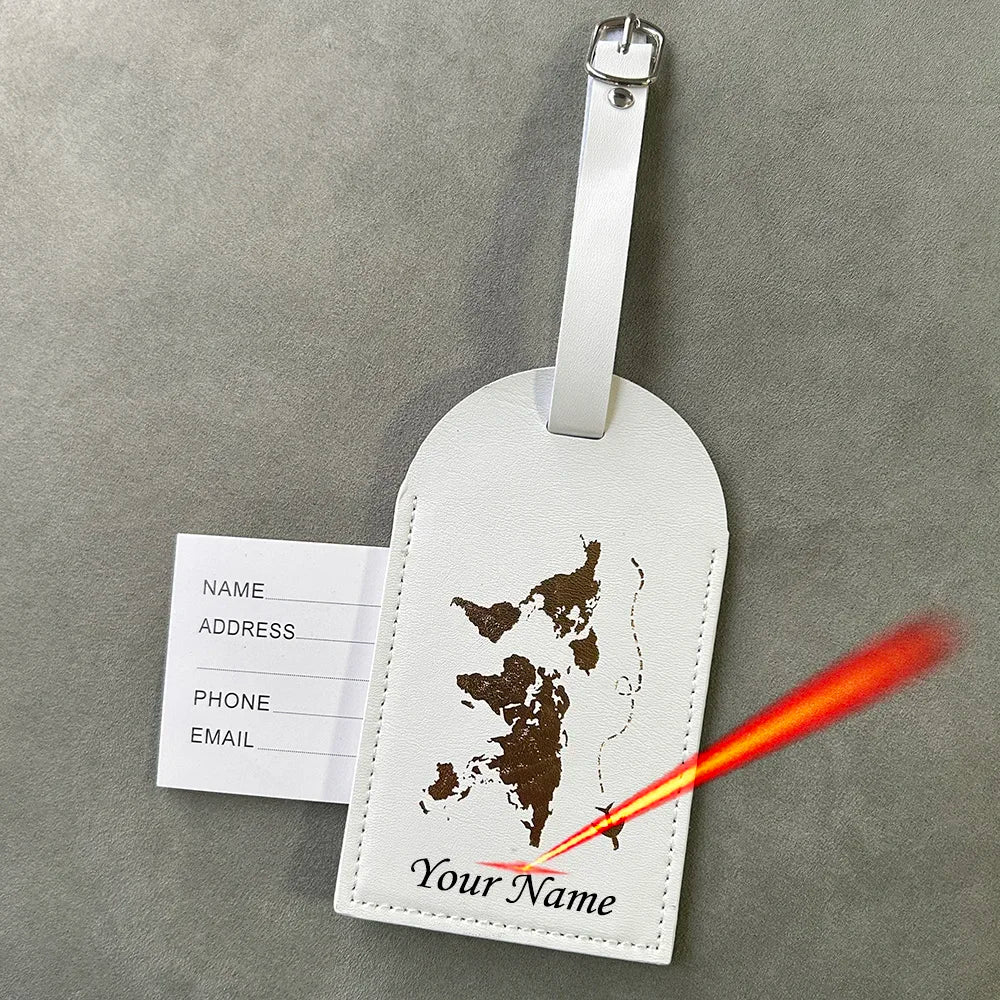 Cute Personalised Passport Cover Women with Names Engraved Passport Holder for Couples