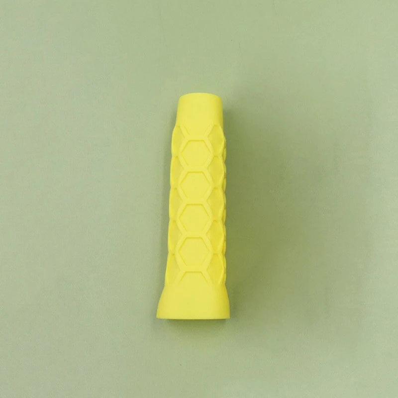 1pc Shock-absorbing Sleeve And Anti-slip Silicone Grip Reusable Silicone Racket Grip Sleeve For Tennis Rackets
