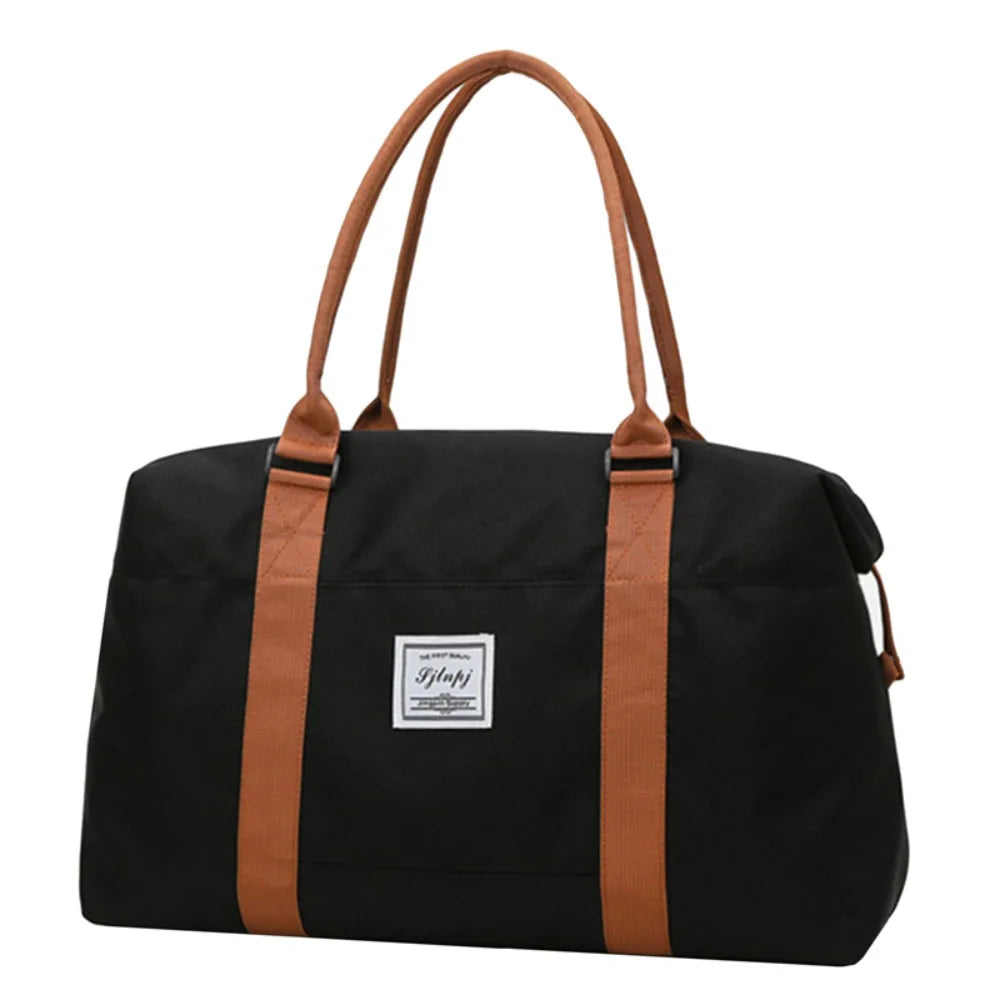 Premium Large Capacity Travel Bag Carry-On Dry Wet Separated Commute Handbag Waterproof Adjustable Gym Bag Women