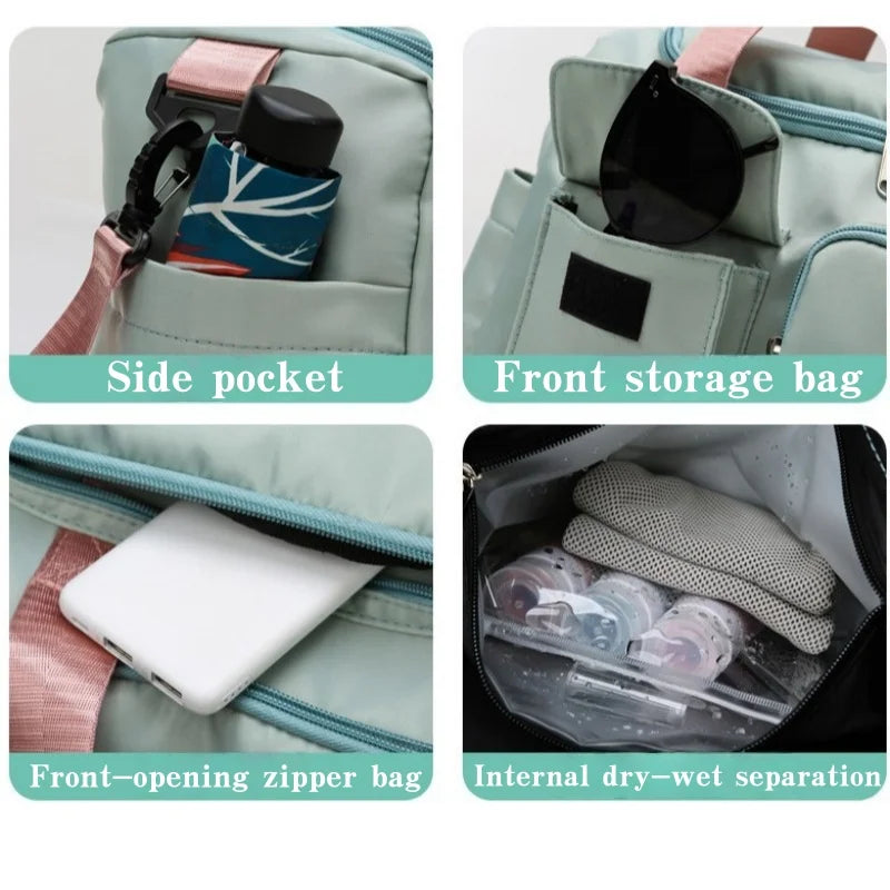Multi-functional luggage bag, travel bag, business travel bag, handbag with shoulder strap for fitness, popular sports bag