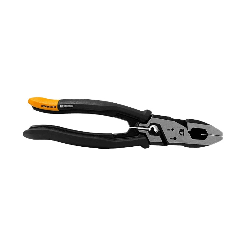 TOUGHBUILT TB-H3-20-M200 Wire Stripping/Cutting Pliers Multifunctional Durable Flat Cutting Wire Pliers Hand Tool 8in