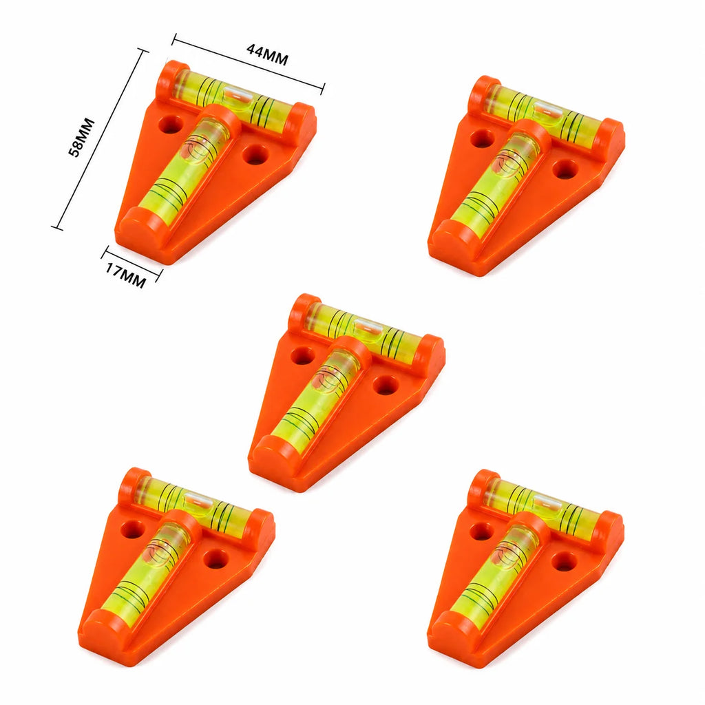 3/5/10PCS T Type Tile Leveling Device Spirit Level Precision Measuring Tool for Wall Floor Tile Paving and Construction Projects