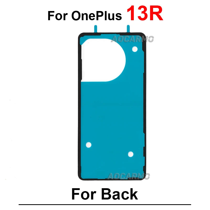 For OnePlus 6 6T 7 7T 8 8T 13R 9 10R 10 Pro 9R 9RT Nord Rear Door Housing Back Cover Adhesive 1+8Pro Sticker Tape Glue