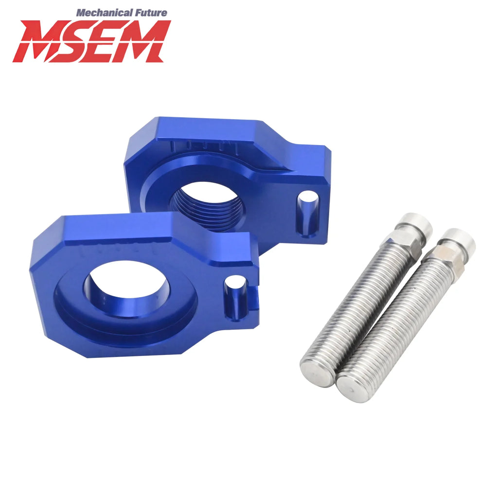 Motorcycle 20mm Rear Axle Blocks Chain Adjuster Block For KTM 85 SX 125-530 SX EXC 2000-2023 Husqvarna TC85 TC125 TC250 FC250