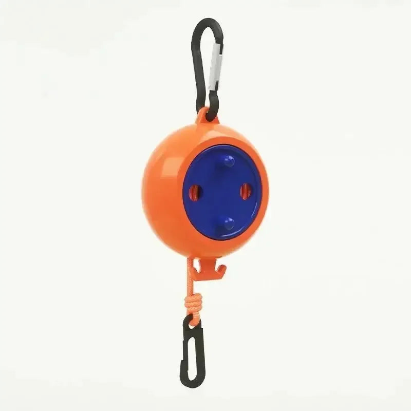 Clothesline Laundry Drying Rope Outdoor Clothes Line Windproof Anti-slip Retractable Cord for Hotel Camping Accessories