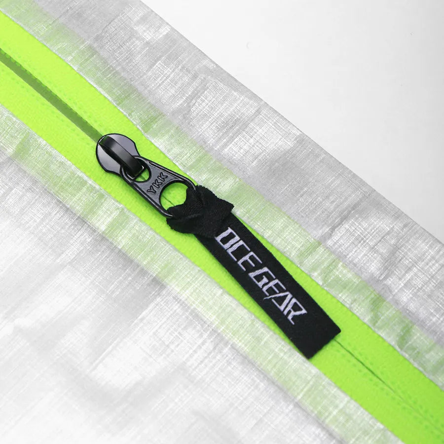 Ultralight DCF Dyneema Storage Pouch Waterproof Zipper Bag Lightweight Camping Hiking Travel Wallet Passport Card Holder Case