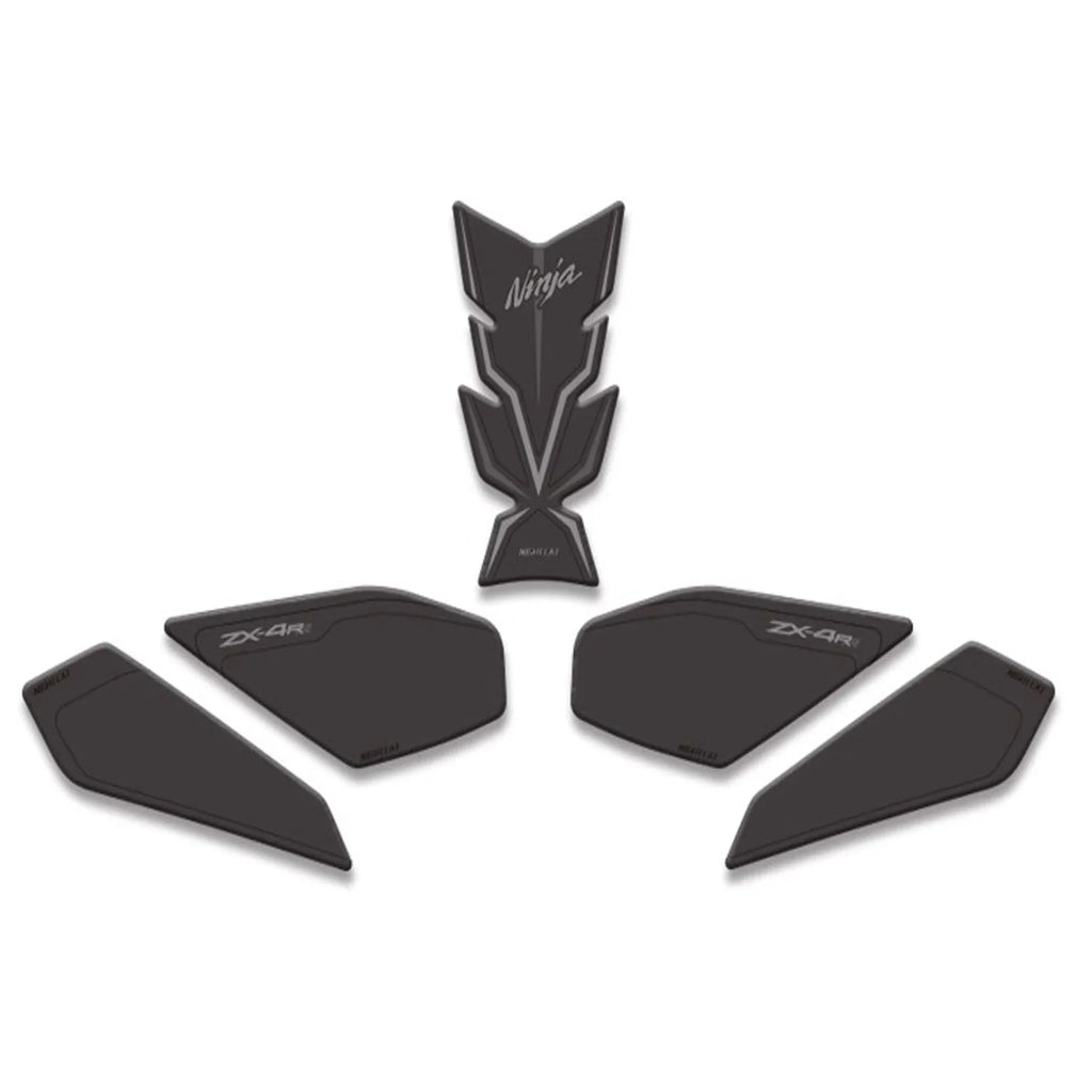 Compatible ZX-4R ZX4R/RR 2023 Motorcycle Fuel Tank Pad Kit Side Fuel Knee Guard Sticker Fuel Tank Protector