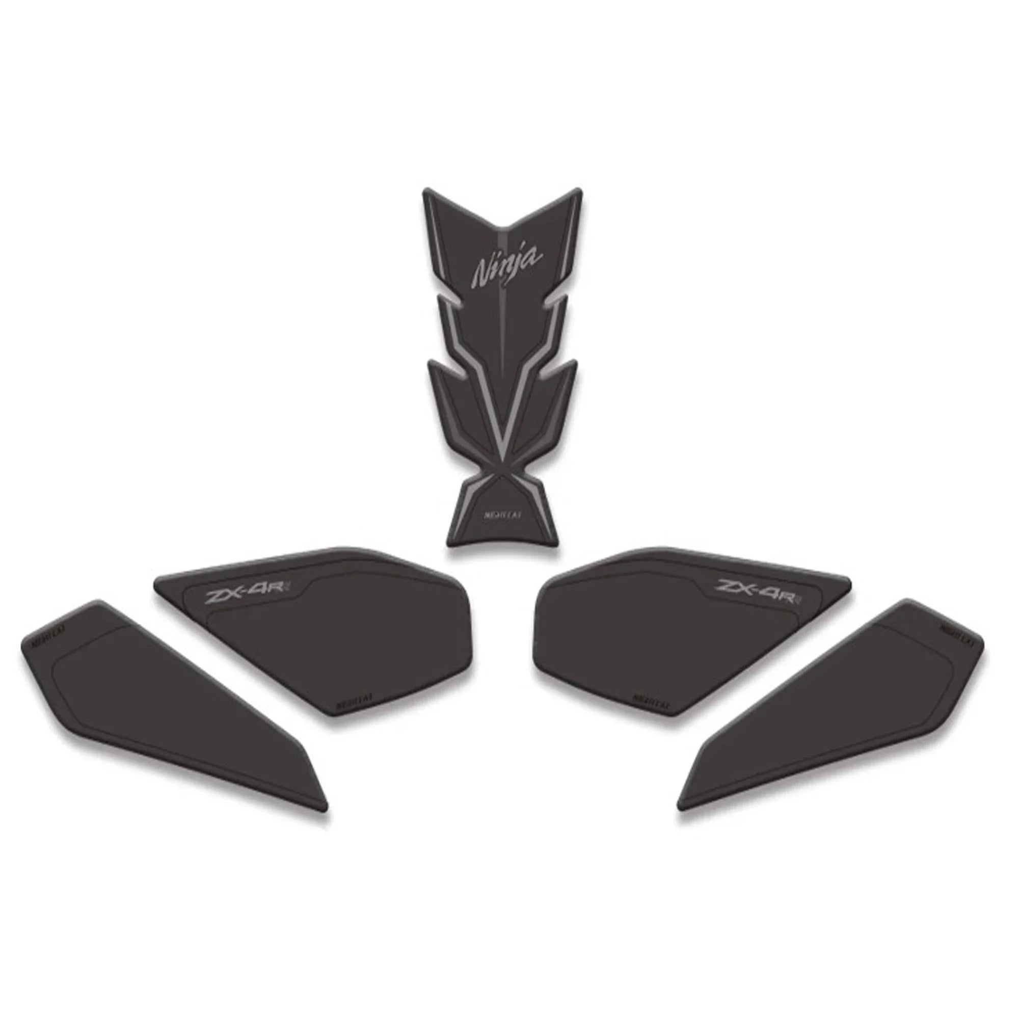 Compatible ZX-4R ZX4R/RR 2023 Motorcycle Fuel Tank Pad Kit Side Fuel Knee Guard Sticker Fuel Tank Protector