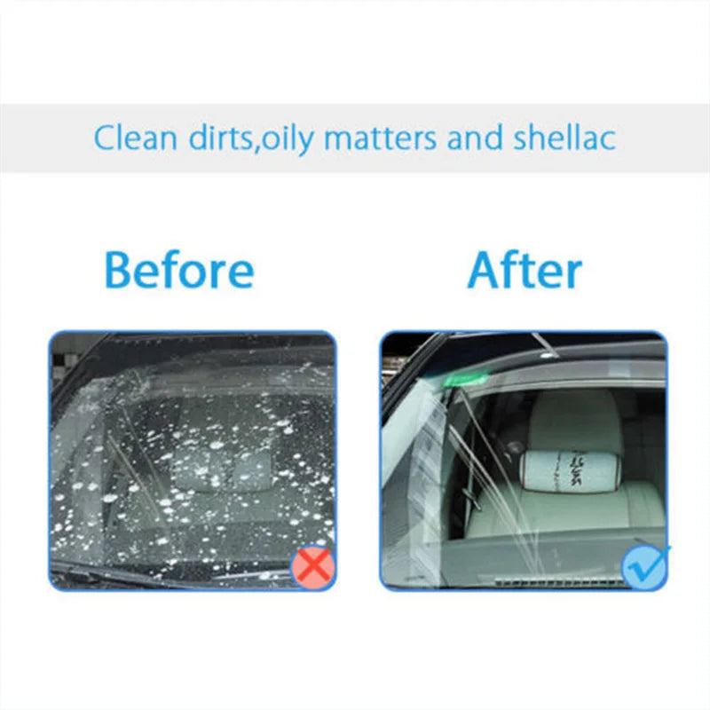 Automotive Glass Water Effervescent Tablets All-purpose Wiper Solid Wiper Ultra-concentrate for Deconfouling Vehicles In Summer