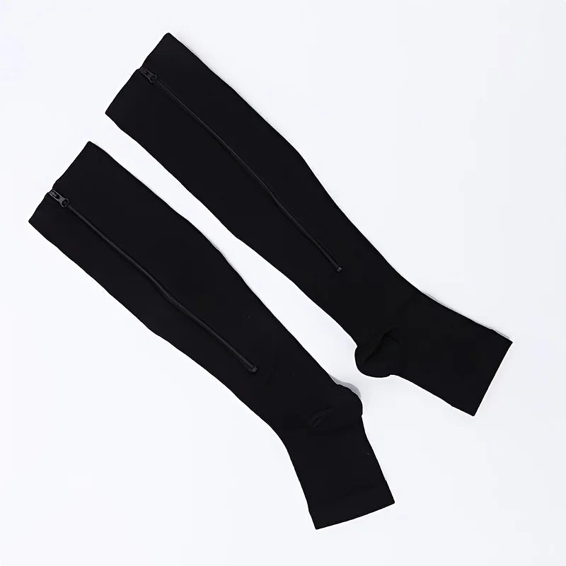 oe Freedom Compression Socks - Comfortable, Breathable, and Quick-Drying for All-Day Wear, Sports, and Fitness - Polyester Knit