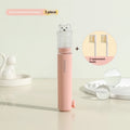 Cute 2 In 1 Foldable Travel Toothbrush Portable Toothpaste Storage Soft Bristle with Bear Dust Cover Macaron Colors