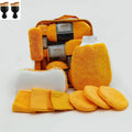 11pcs Car Cleaning Kit That Includes a Tire Brush, Microfiber Cleaning Gloves, Making It an Excellent Choice for Car Cleaning.