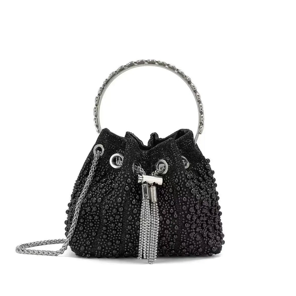 Luxury Designer Women Handbag Glitter Shiny Diamond Clutch Purse Wedding Party Banquet Bag Crystal Rhinestones Evening Bag
