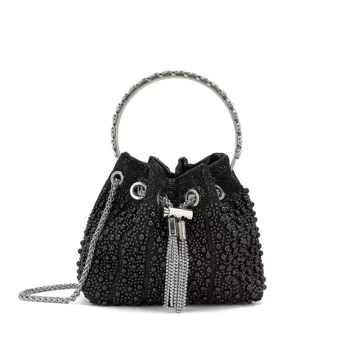 Luxury Designer Women Handbag Glitter Shiny Diamond Clutch Purse Wedding Party Banquet Bag Crystal Rhinestones Evening Bag