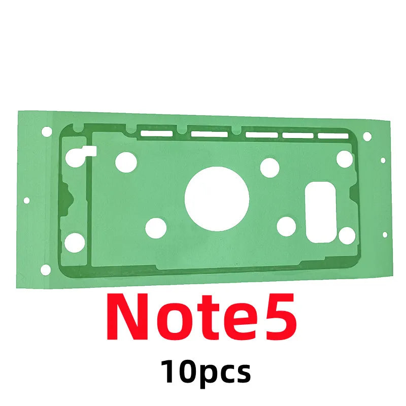 10pcs Back Housing Cover Sticker for SamSung Galaxy Note 5 7 8 9 10 20 Note20U Battery Door Adhesive Glue Dual Tape