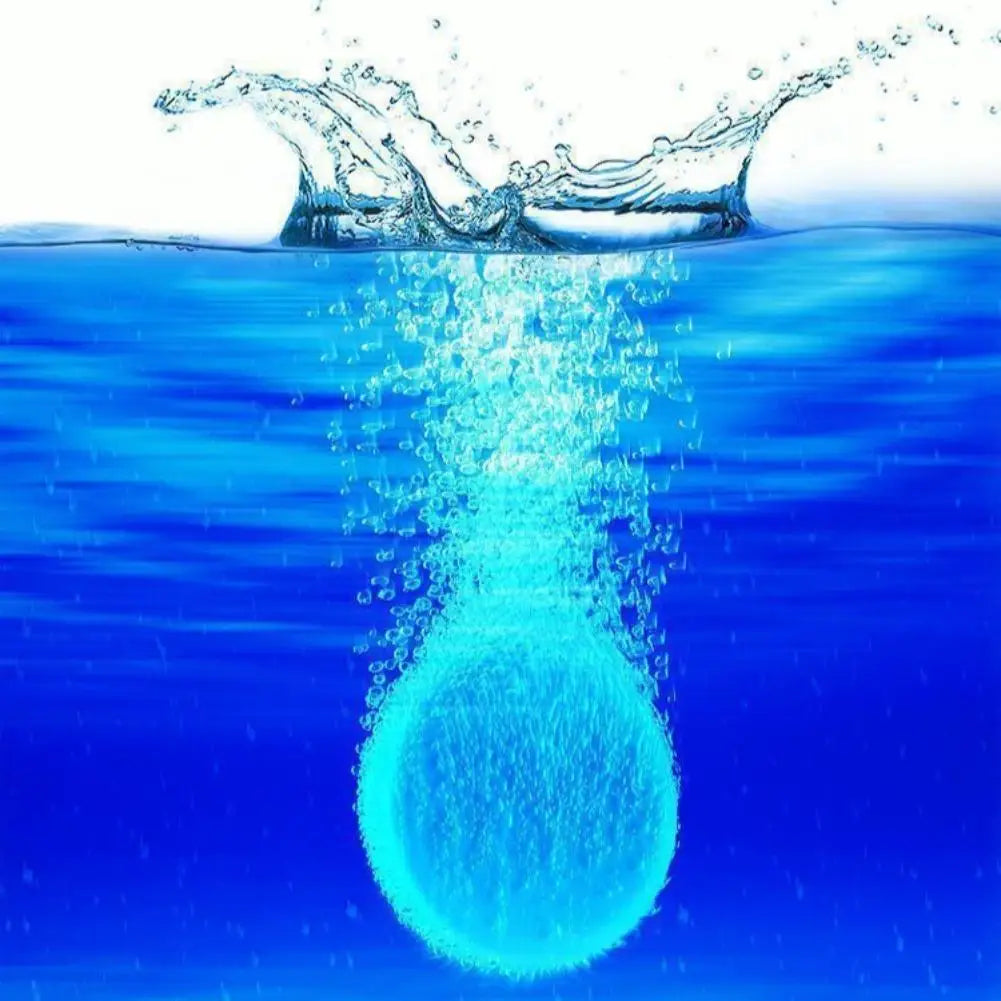 Automotive Glass Water Effervescent Sheet Solid Concentrate Wiper Clean Sheet Windshield Cleaner Effervescent Tablets 20/50/100p