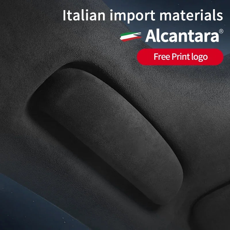 Alcantara Car Eyewear Case Box Sunglasses Holder For Toyota Corolla Camry Levin Avalon Crown RAV4 CHR IZOA Prado Accessories