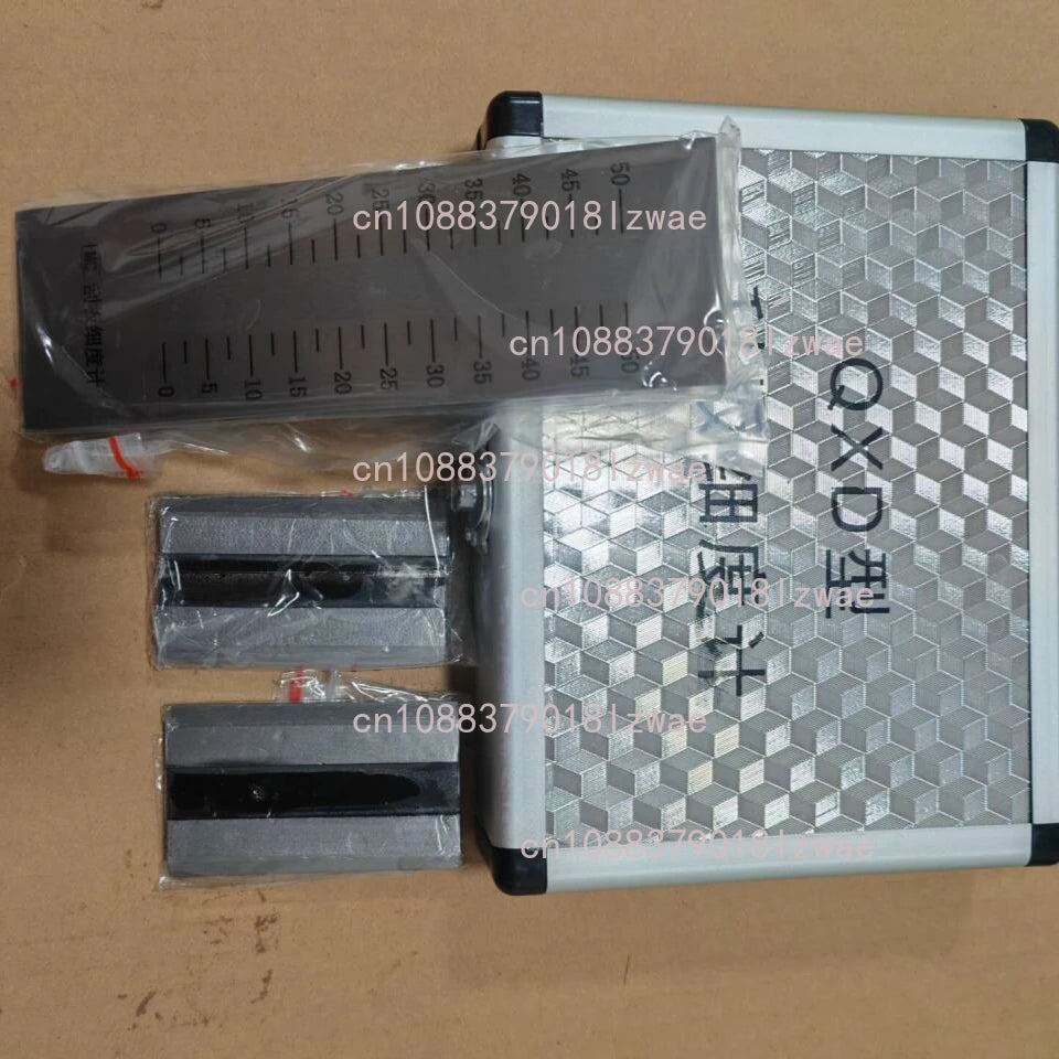 QXD Single Groove Fineness Gauge Grindometer Fineness Meter 0-25 0-50 0-100 0-150 1pc