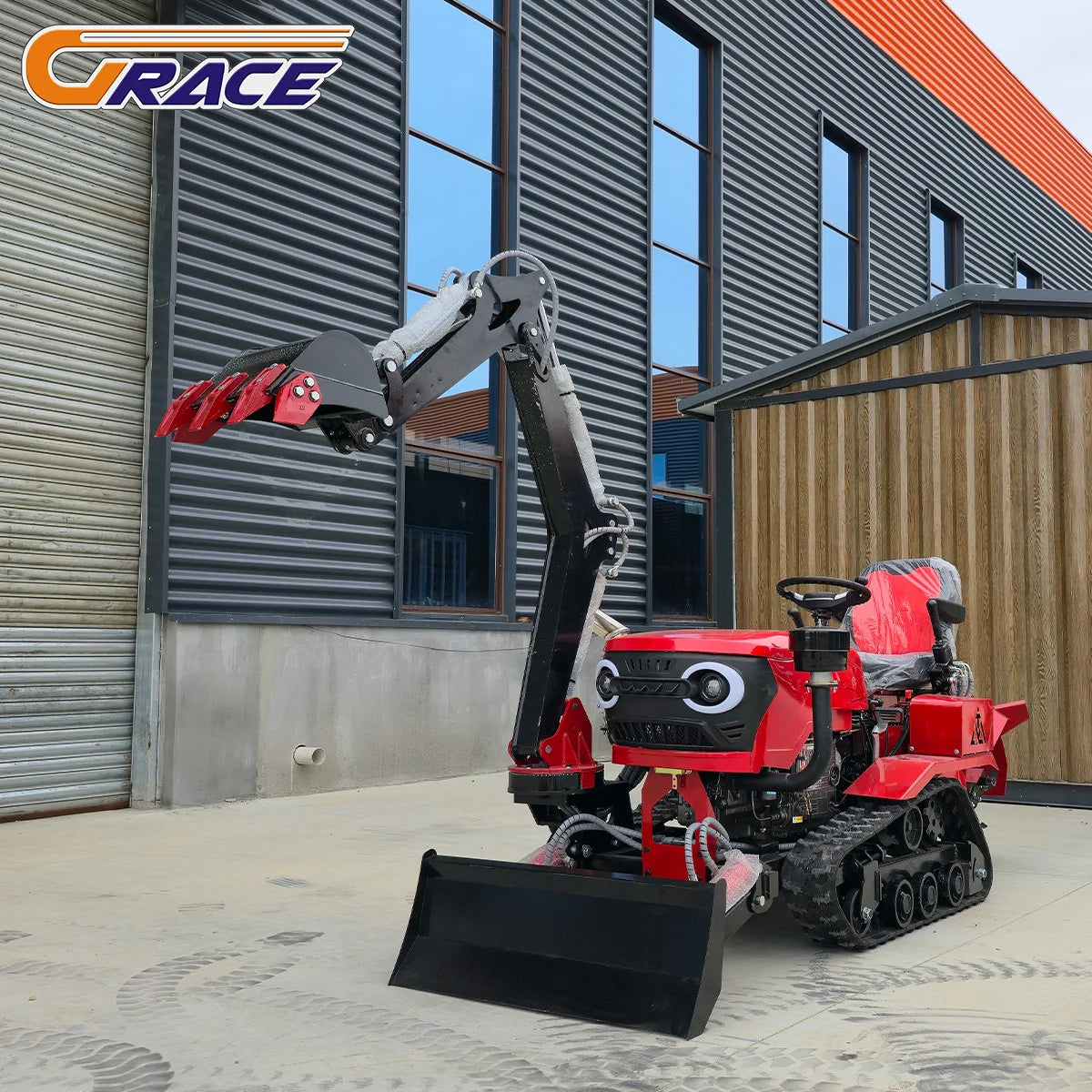 Chinese tiller cultivator 25HP 35HP 40HP cultivators mini tiller rotary crawler tractor for Deposit price