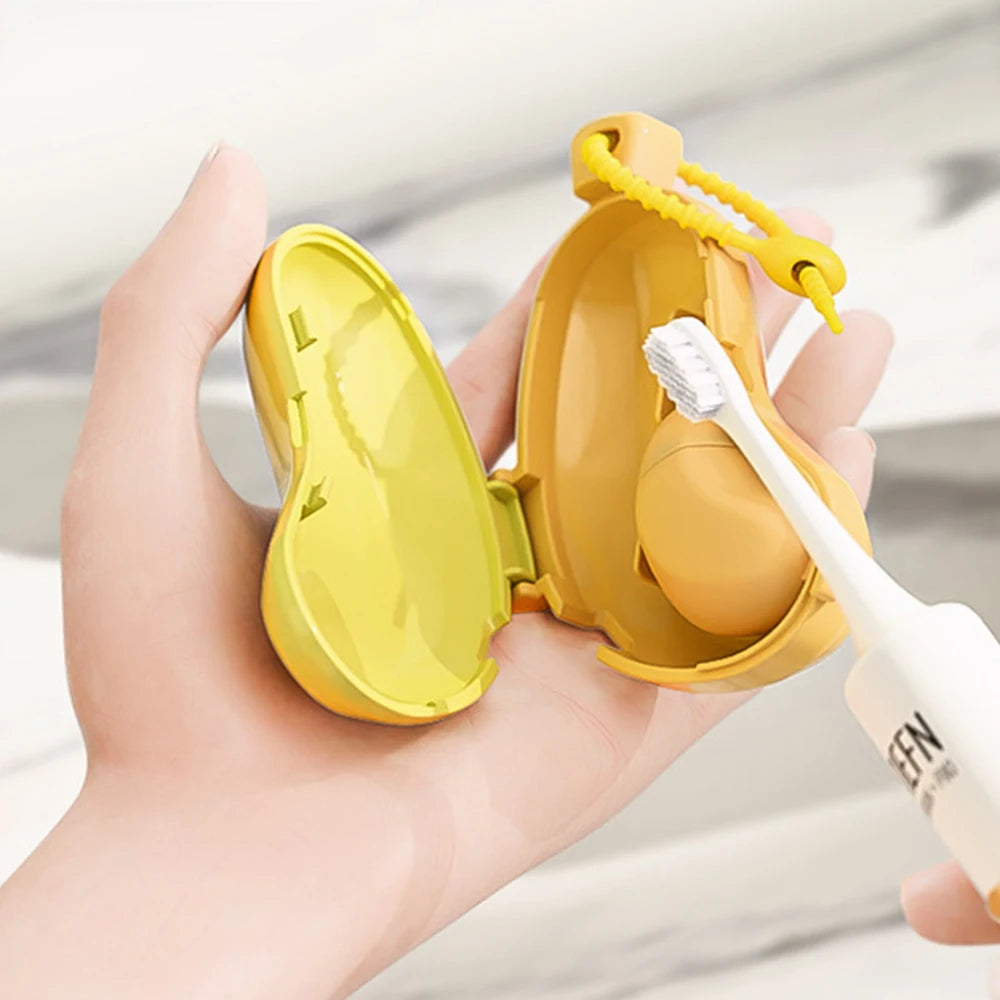 Toothbrush Head Protective Cover Toothpaste Box Banana Portable Toothbrush Storage Dust Cover Electric Travel Toothbrush Cover
