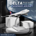 16CM Scale 1:400 Metal Airplane Replica Delta Airlines B747 Alloy Airplane Model Diecast Aircraft Aviation Collectibles Toy