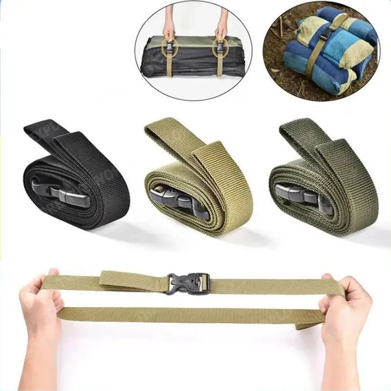 1/2Pcs Multifunctional Nylon Waist Bag Replacement Strap Outdoor Tactical Luggage Hip Pack Adjustable Belt