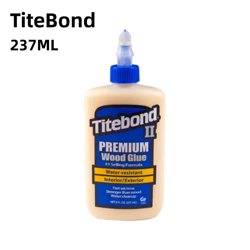 Titebond I II III Wood Glue Professional Strong Bond Adhesive Waterproof Interior Exterior Woodworking Glue