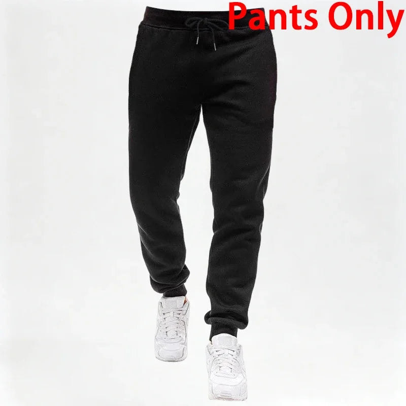 Men's Set/Coat/Pants 2026 Fashion Tracksuit Zipper Hooded Coat & Sweatpants Autumn Winter Daily Casual Sports Jogging Sportswear