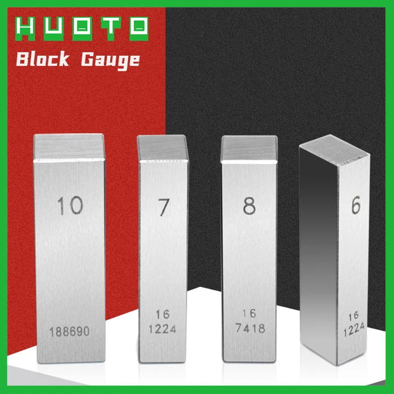 Precision Steel Block gauge1mm 2mm 3mm 4mm 5mm 6mm 7mm 8mm 9mm 10mm  Parallel Gauge Pin gauge Block Measurement Lathe Tools